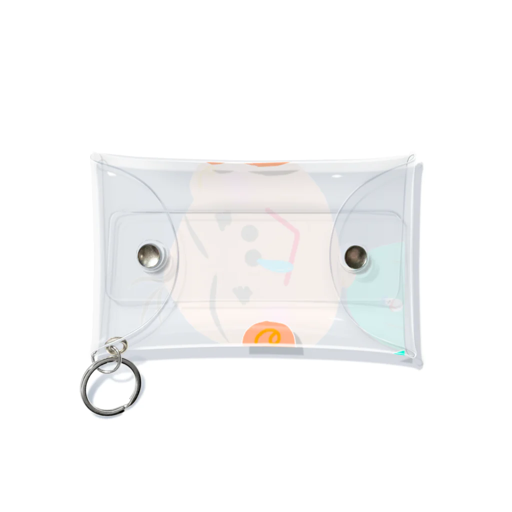 ザ☆めんまのお店の笑太郎（えみたろう） Mini Clear Multipurpose Case