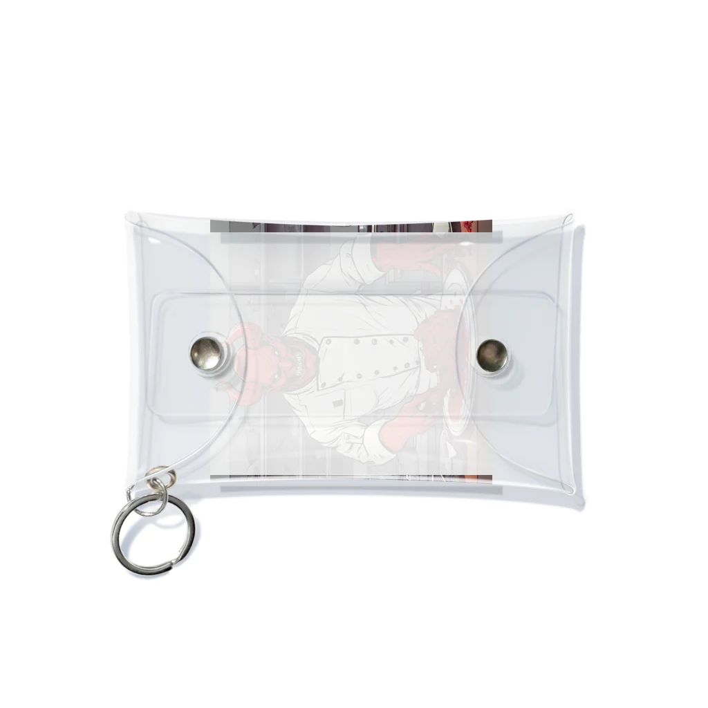 d-design-labのdevil's cookingグッズ Mini Clear Multipurpose Case