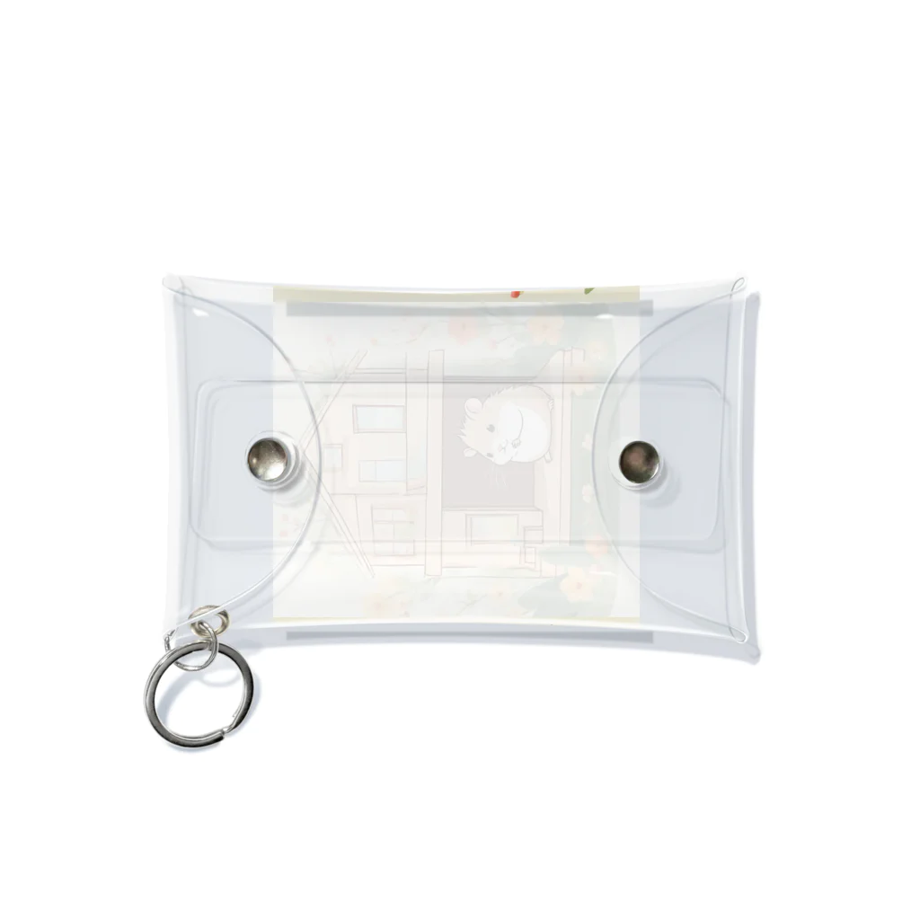 ☆KOKORAY☆のハムりんちゃん Mini Clear Multipurpose Case