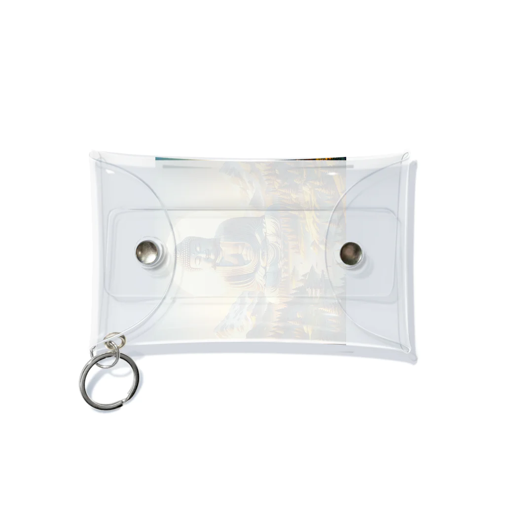 Irregular is beautifulのMajestic Serenity: Dawn of Enlightenment Mini Clear Multipurpose Case
