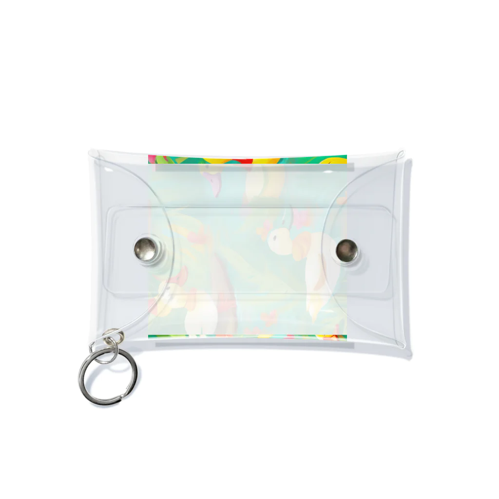 ALICE  BELLのサンシャインアヒル Mini Clear Multipurpose Case