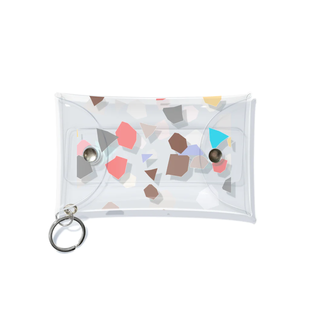 Rainbow.Kの紙ふぶき風 Mini Clear Multipurpose Case