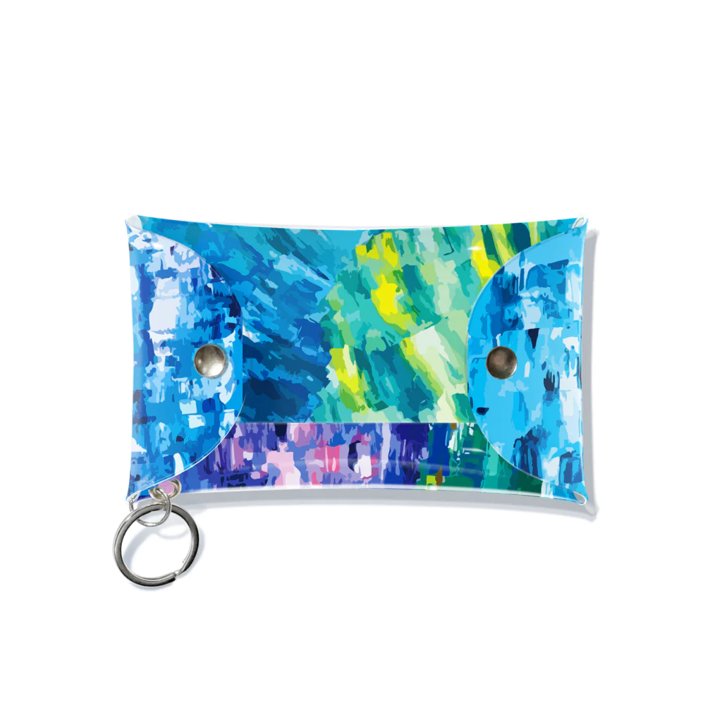 Akya_ArtworksのSeven seas Mini Clear Multipurpose Case