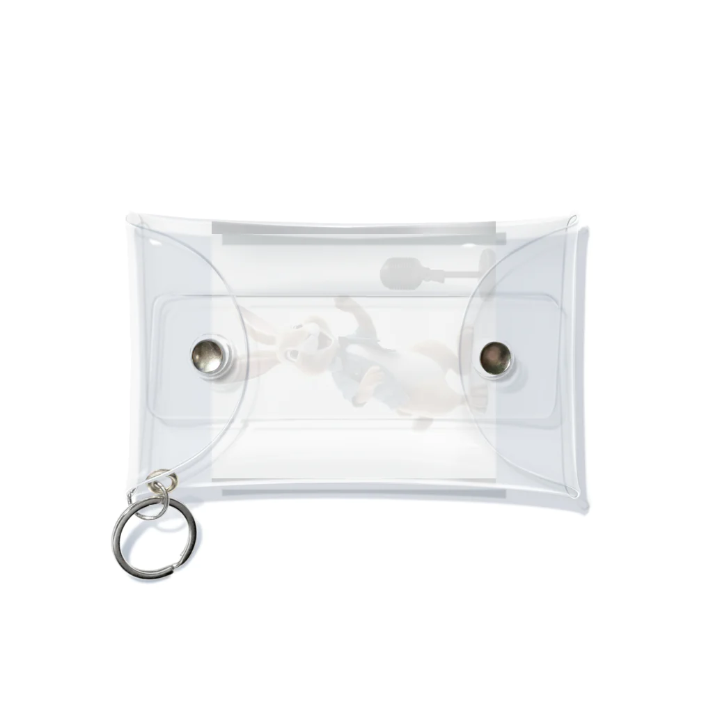 ANATANOSOBANIの「歌う天才！カリスマ！うさぎ！」 Mini Clear Multipurpose Case