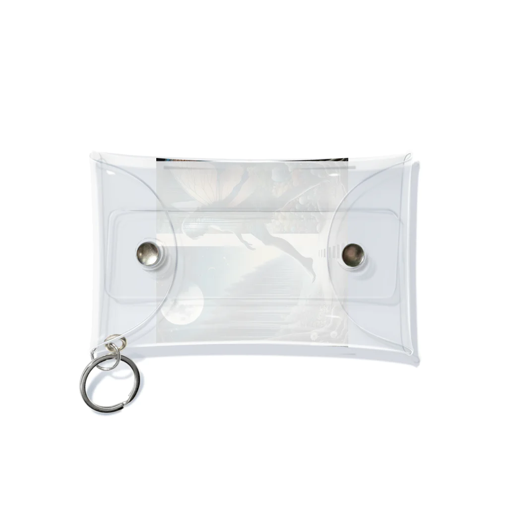 太陽の手の妖精の散歩道 Mini Clear Multipurpose Case