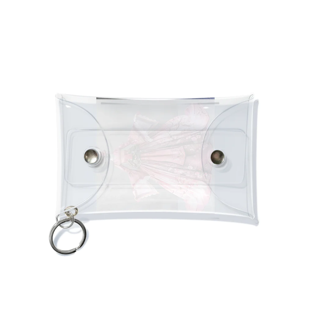 AQUAMETAVERSEの貴族の洋服　なでしこ1478 Mini Clear Multipurpose Case