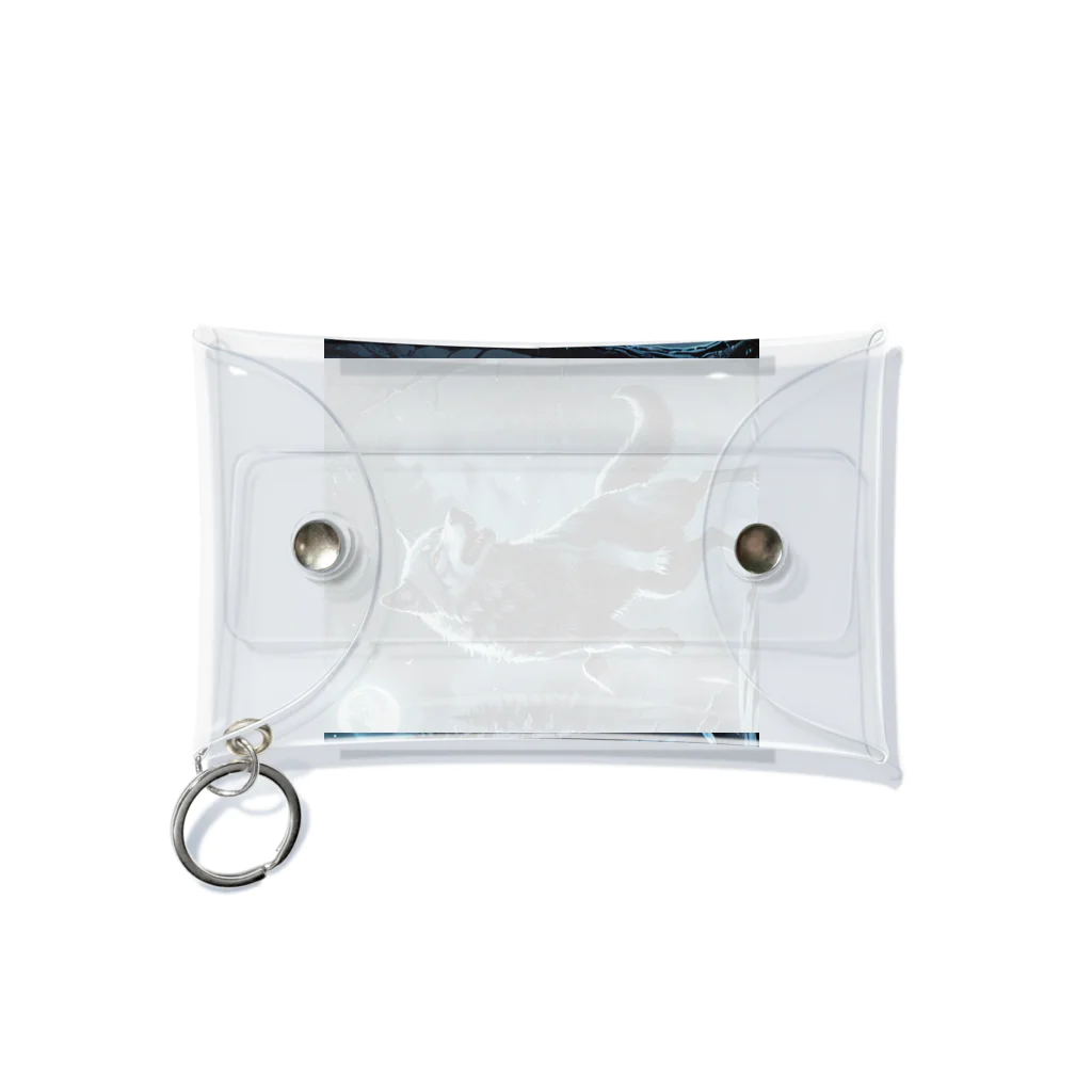 HUNTING DOGSのMoon Wolf Mini Clear Multipurpose Case