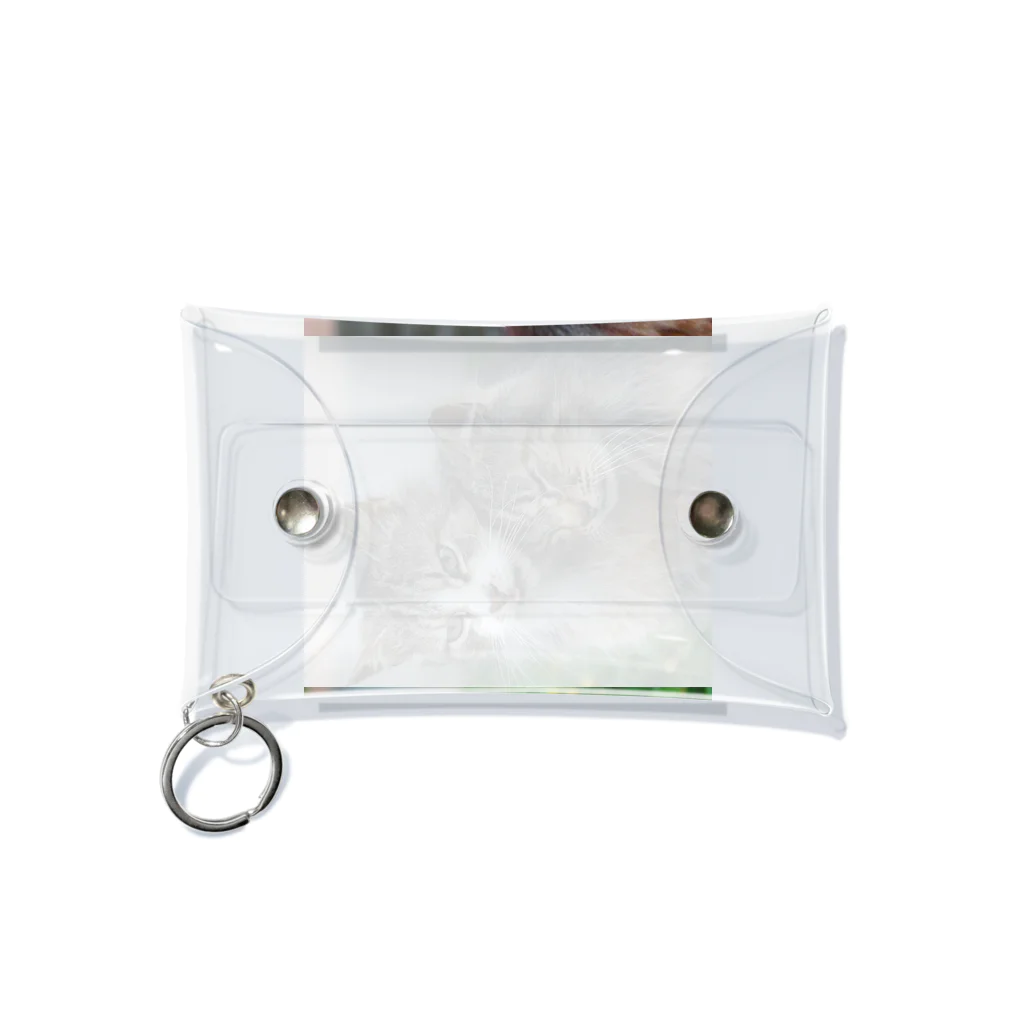 ニゴ猫　shopの愛だろう愛 Mini Clear Multipurpose Case