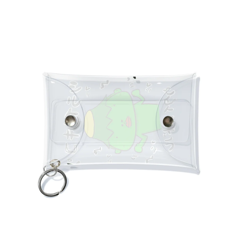 SUKI_KAPPA_STOREのシン　ツライトキコソウタイオドル Mini Clear Multipurpose Case