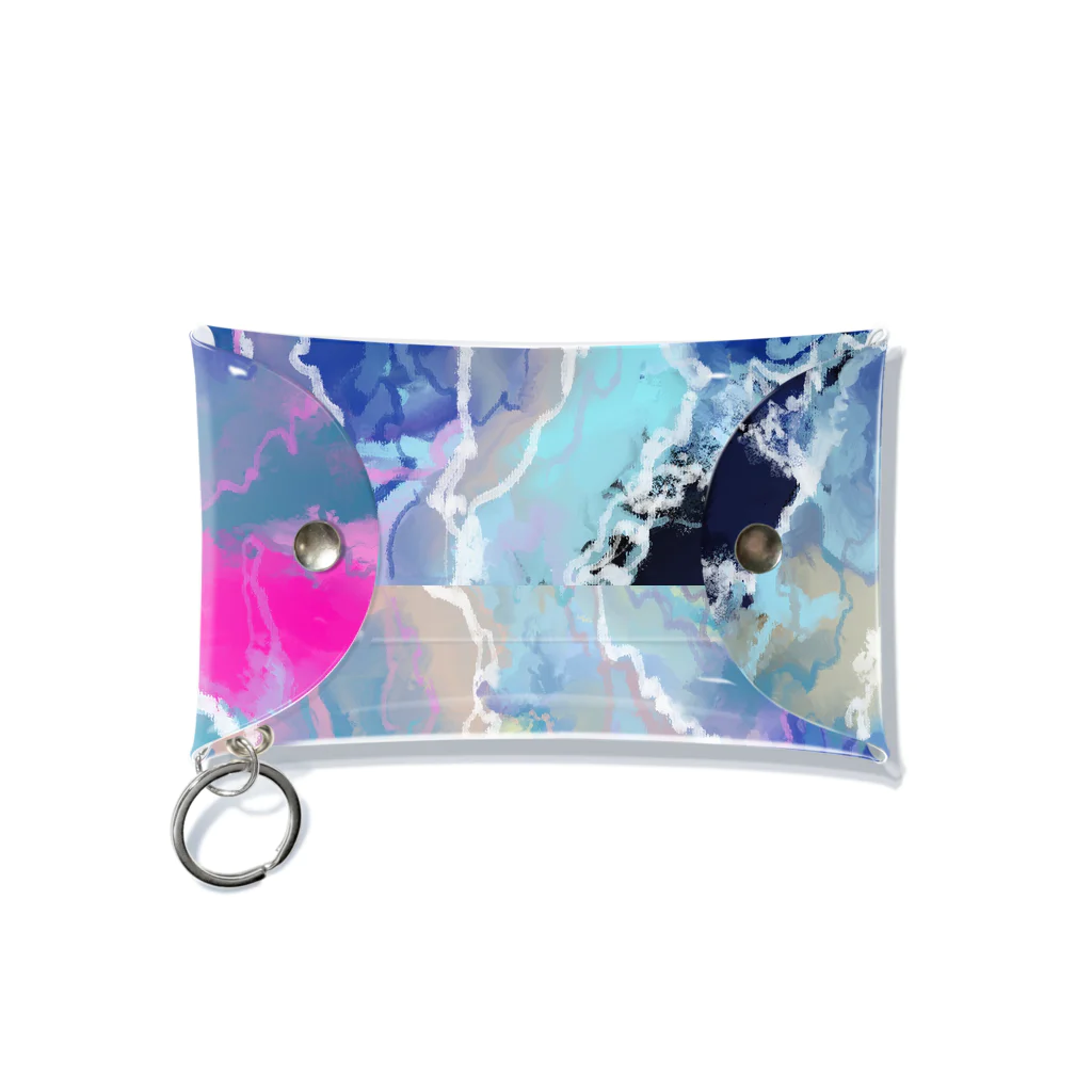 ameba colorsのfantastical wave Mini Clear Multipurpose Case