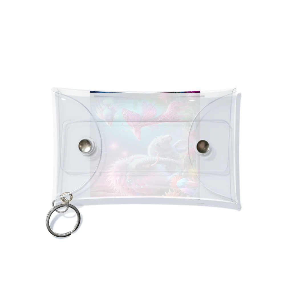 カメ好き屋のカラフルアニマル Mini Clear Multipurpose Case