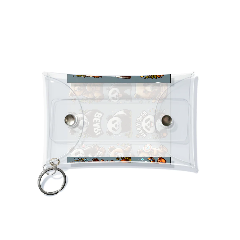 Riki-のクマジャック Mini Clear Multipurpose Case