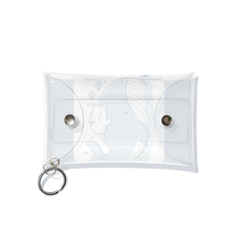 ニャーちゃんショップの眠りネコ Mini Clear Multipurpose Case