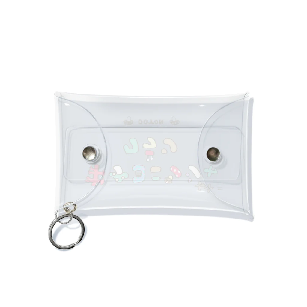 ニンジャスレイヤー公式/ダイハードテイルズのキノコニンジャクラン（ミニグッズ） Mini Clear Multipurpose Case