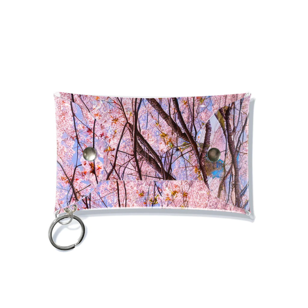 辺賦志ショップの美しき桜 ミニクリアマルチケース