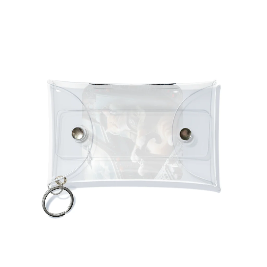 ニャーちゃんショップの眠りネコ Mini Clear Multipurpose Case