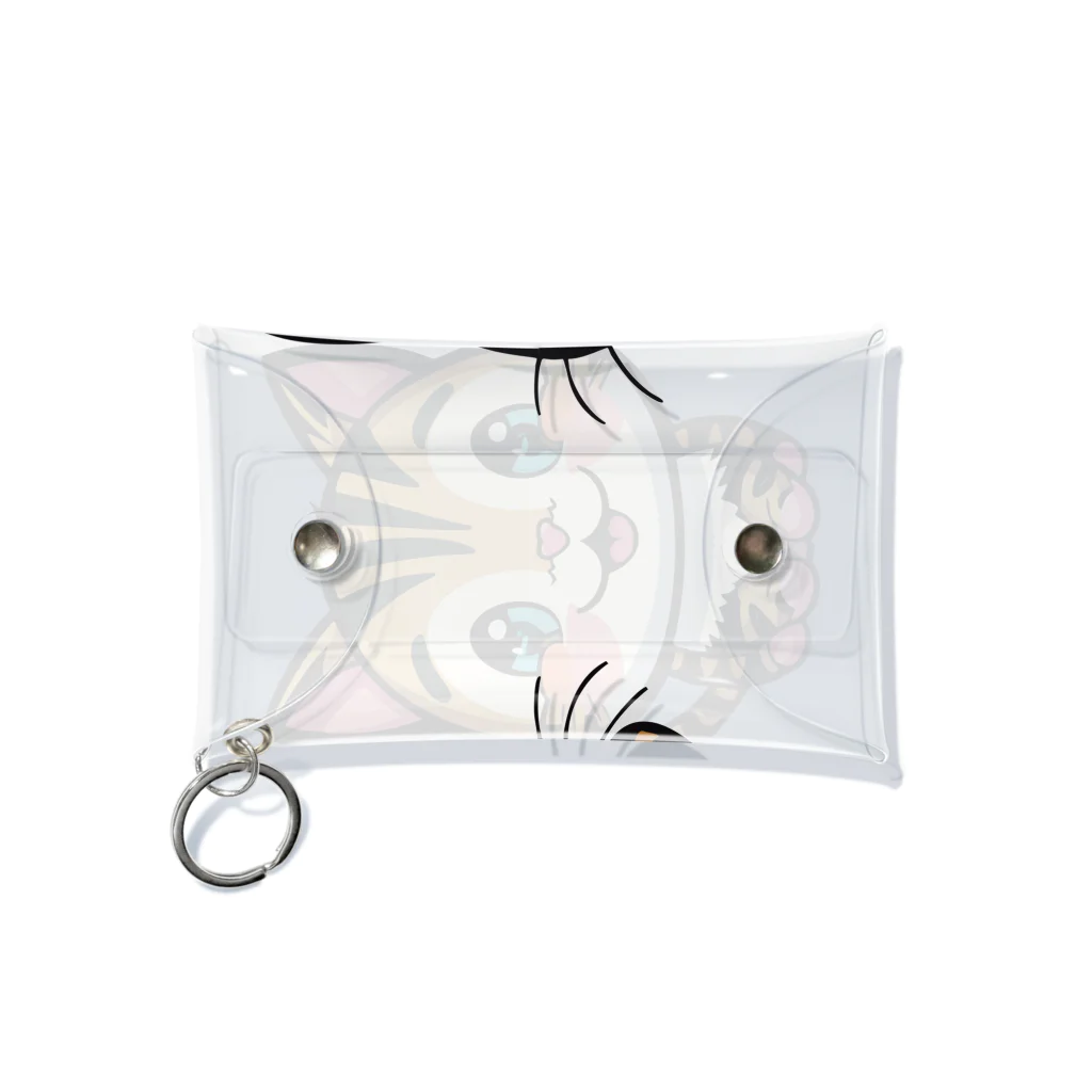 kenny777のトラ子猫 Mini Clear Multipurpose Case