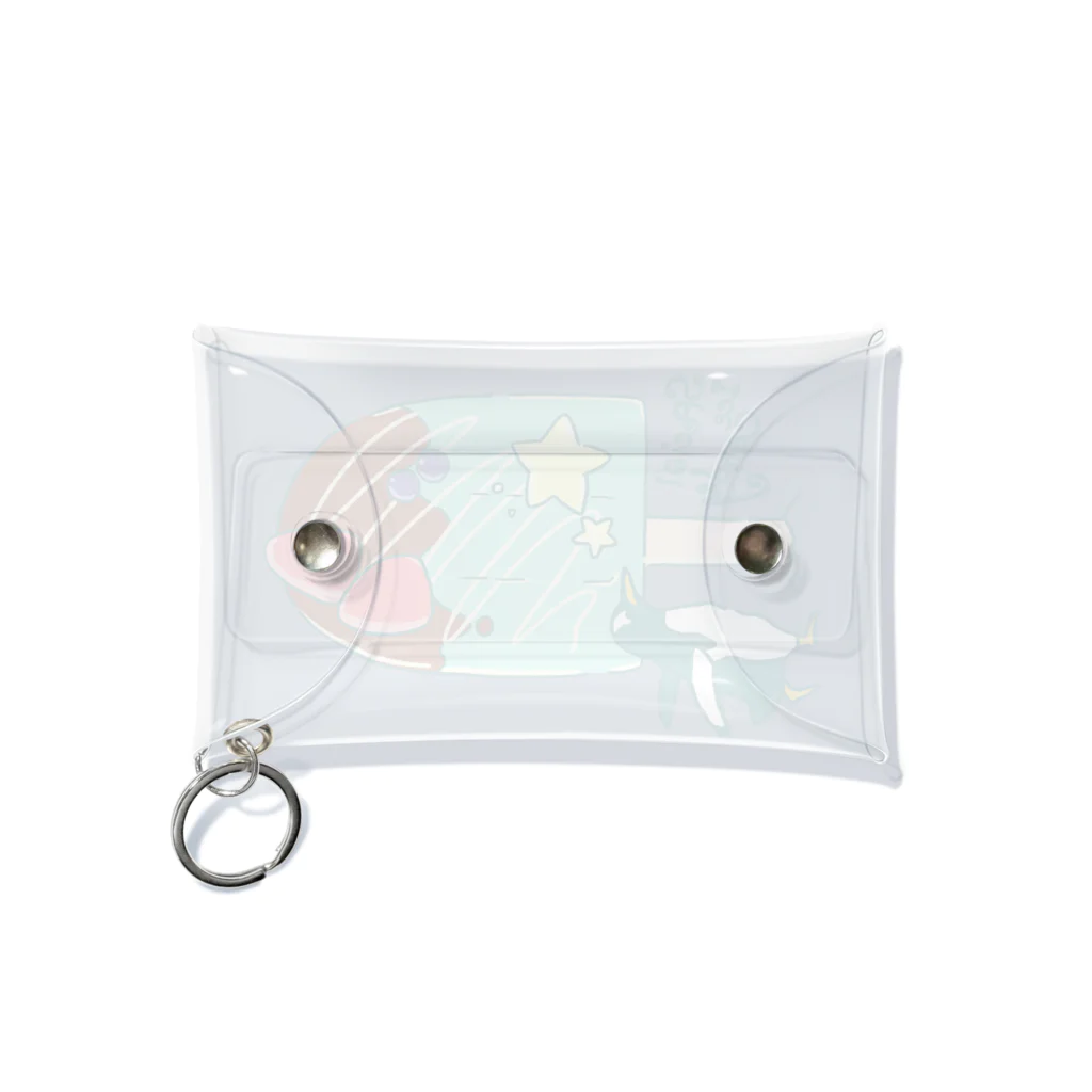 マカロニ工房のペンギンアイス Mini Clear Multipurpose Case