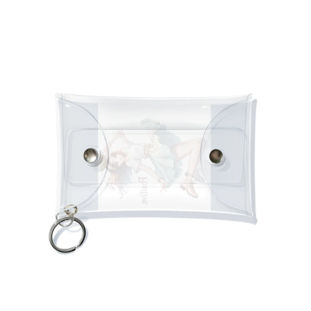 riopara0777のPOSITIVE GIRL Mini Clear Multipurpose Case