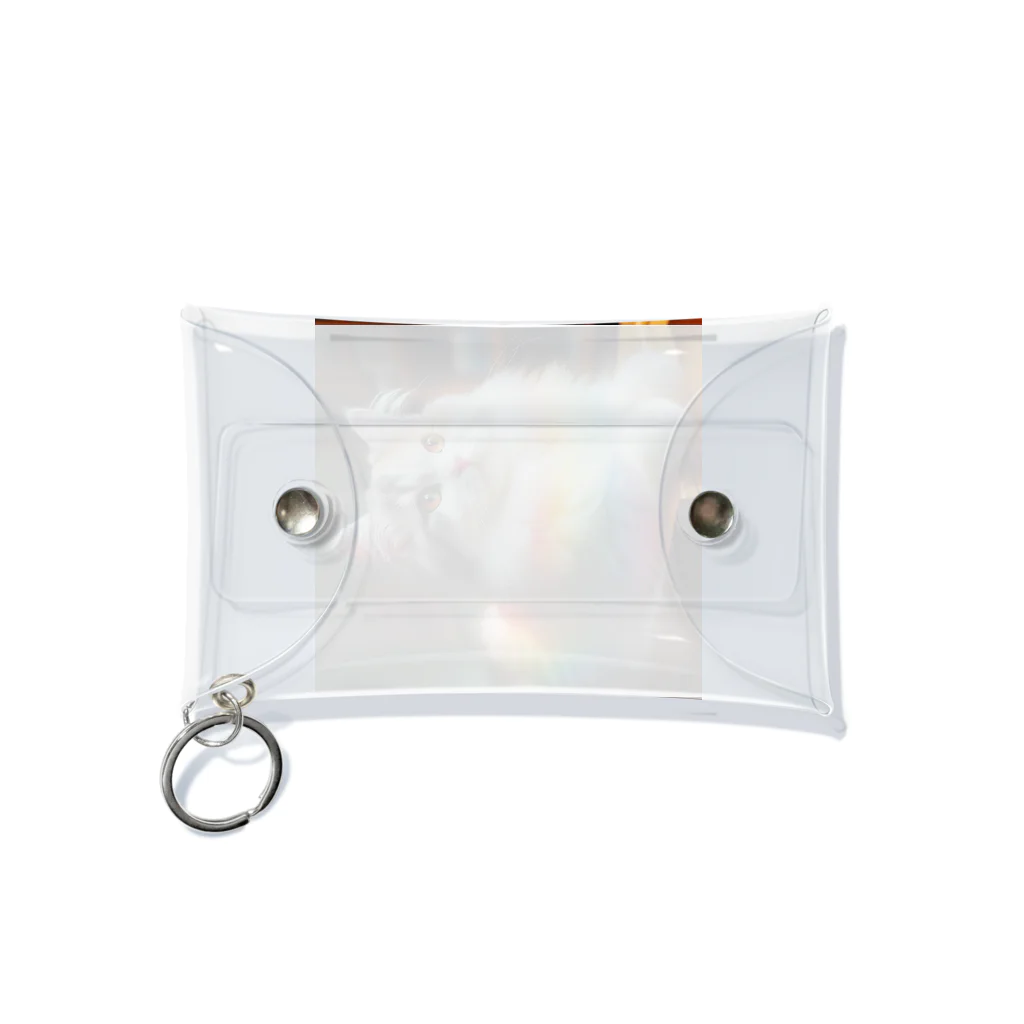 Creation CATの虹色CAT Mini Clear Multipurpose Case