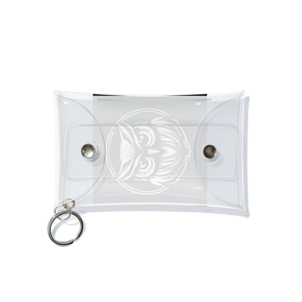 フクロウマーケットのフクロウのヒトメボレ Mini Clear Multipurpose Case