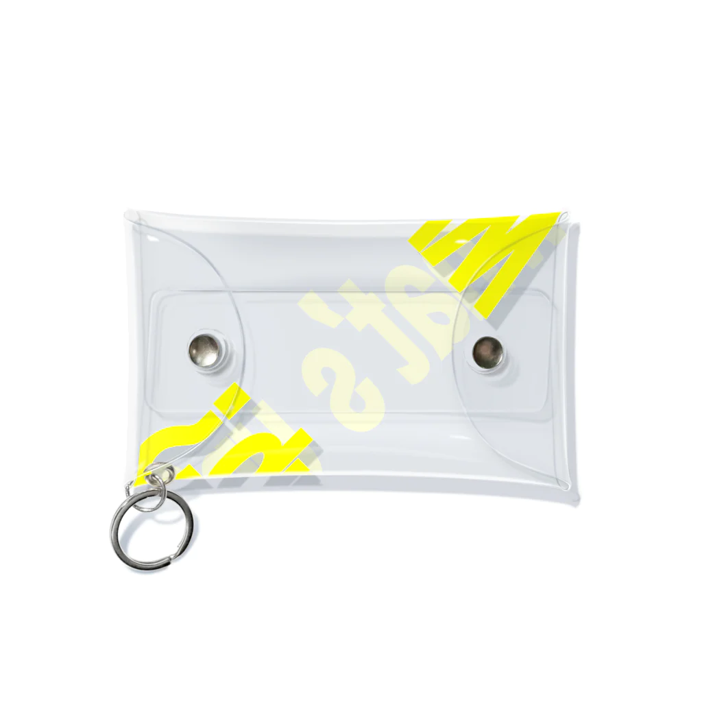 ainarukokoroのWhat's up? Mini Clear Multipurpose Case