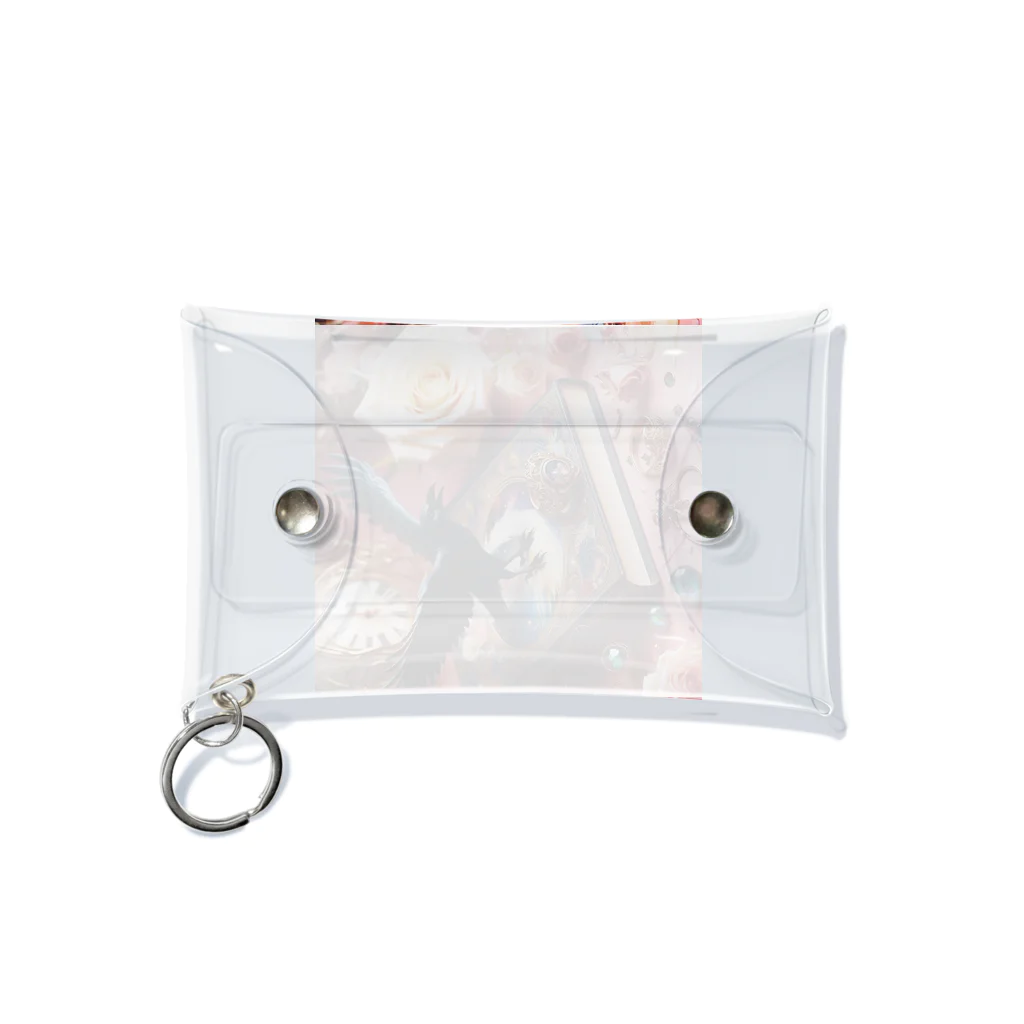 SETURAのカラスと宝石 Mini Clear Multipurpose Case