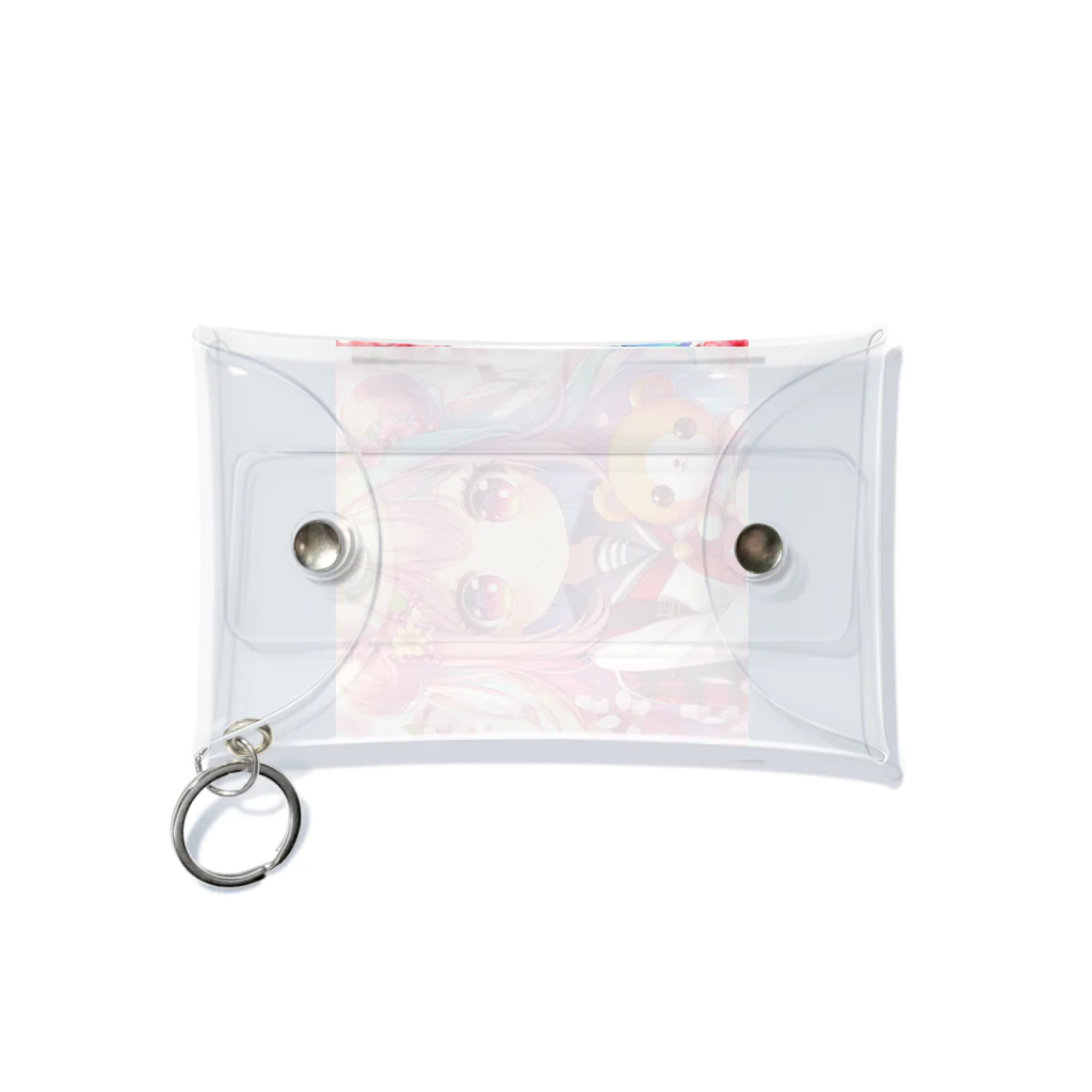 SWQAの可愛い女の子 Mini Clear Multipurpose Case