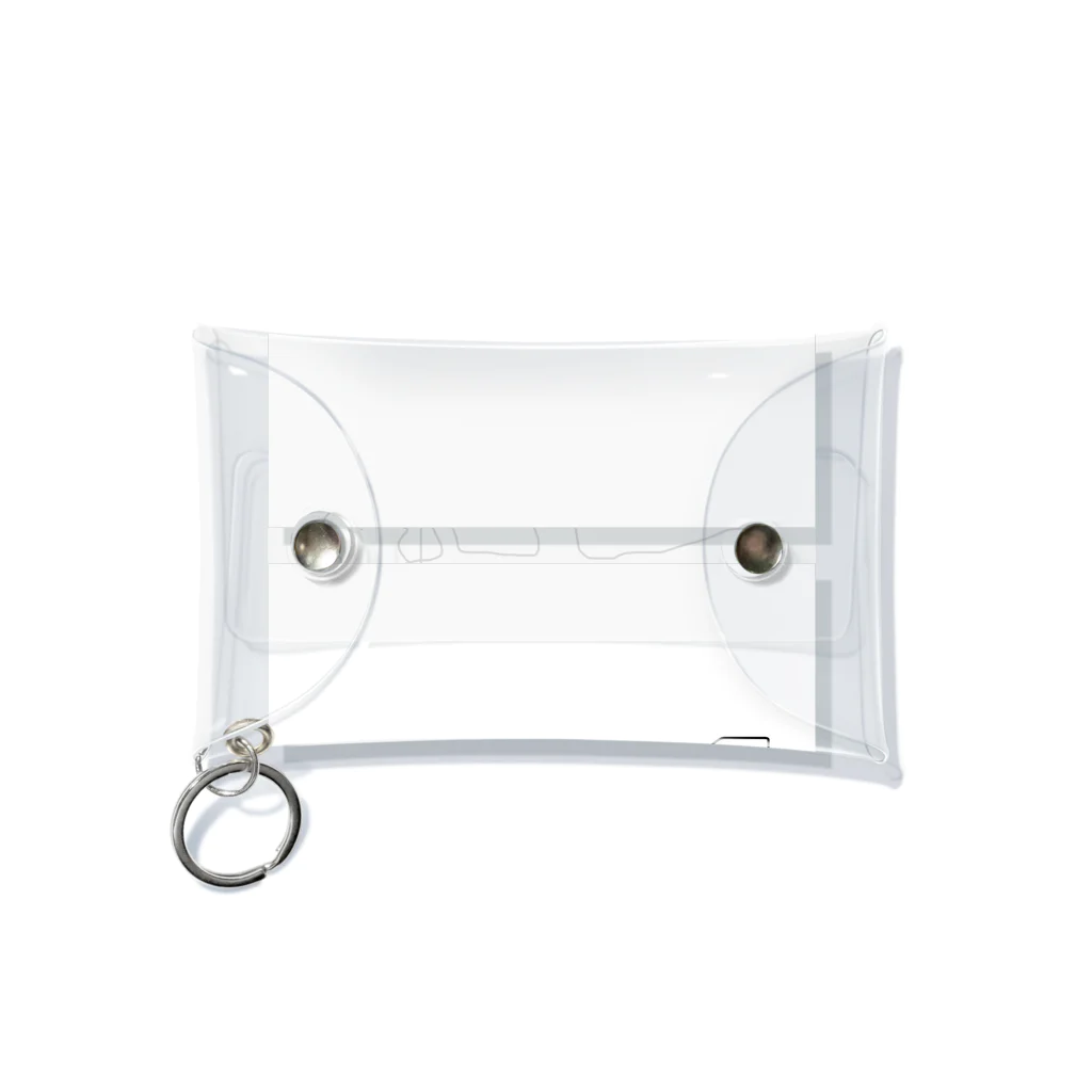 hetaTのhetaTゴジラ Mini Clear Multipurpose Case