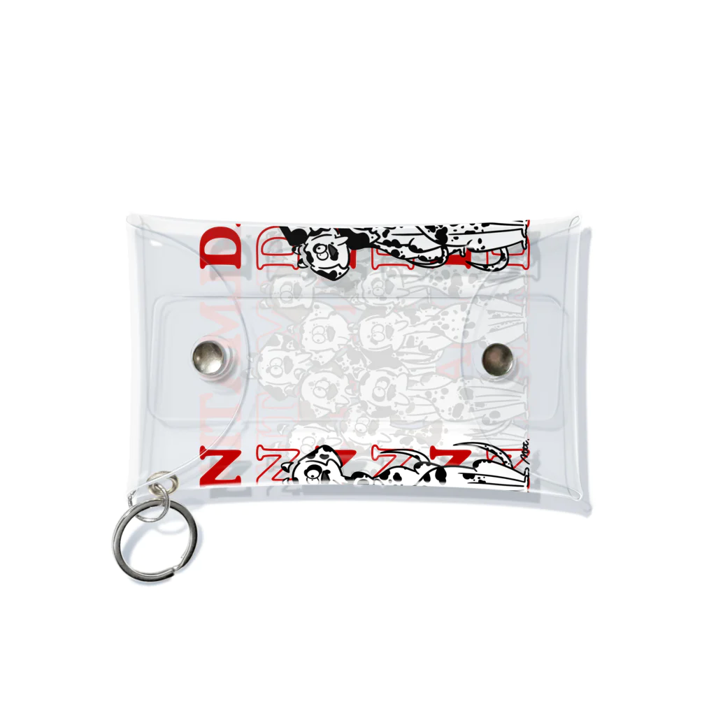 Mii.のDALMATIAN Mini Clear Multipurpose Case