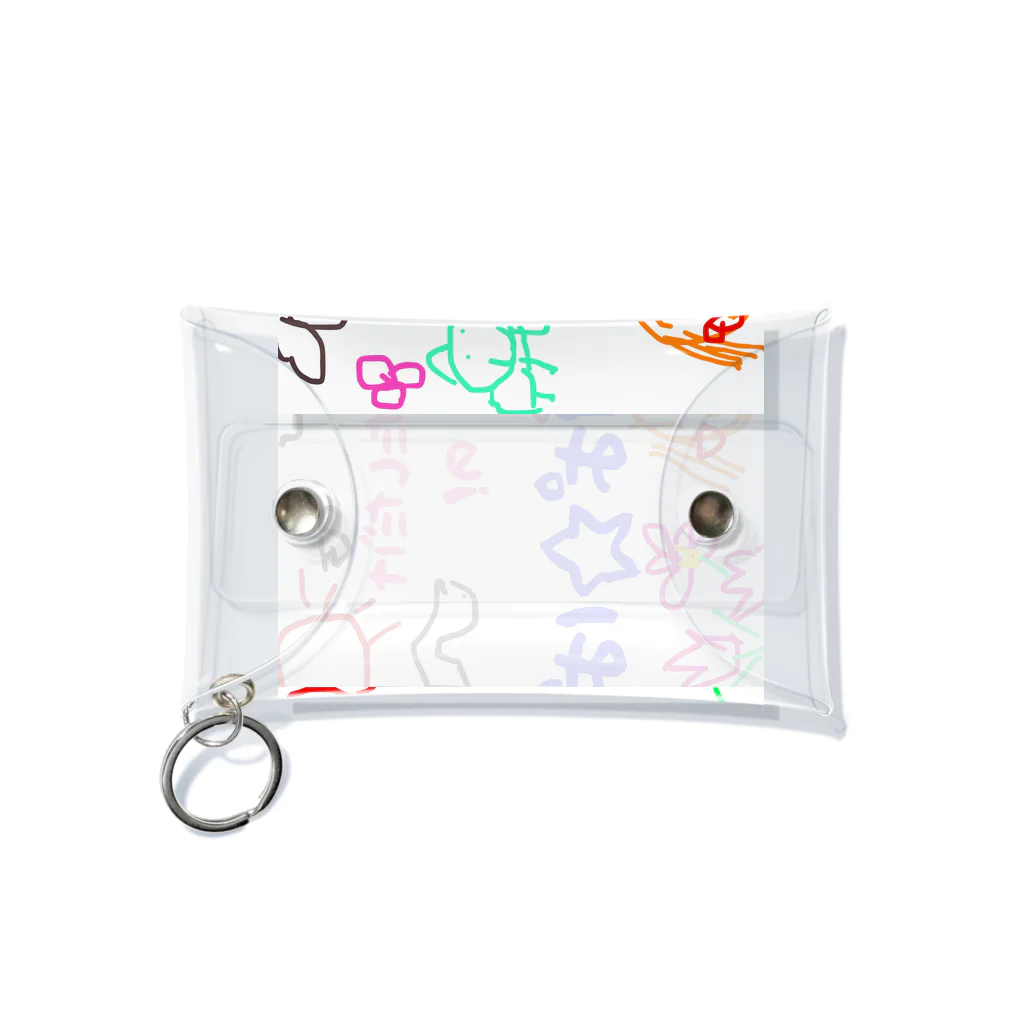 魔法堂　キズカビセアの僕だけのシリーズ＊女の子＊（お絵描きぱぱ） Mini Clear Multipurpose Case