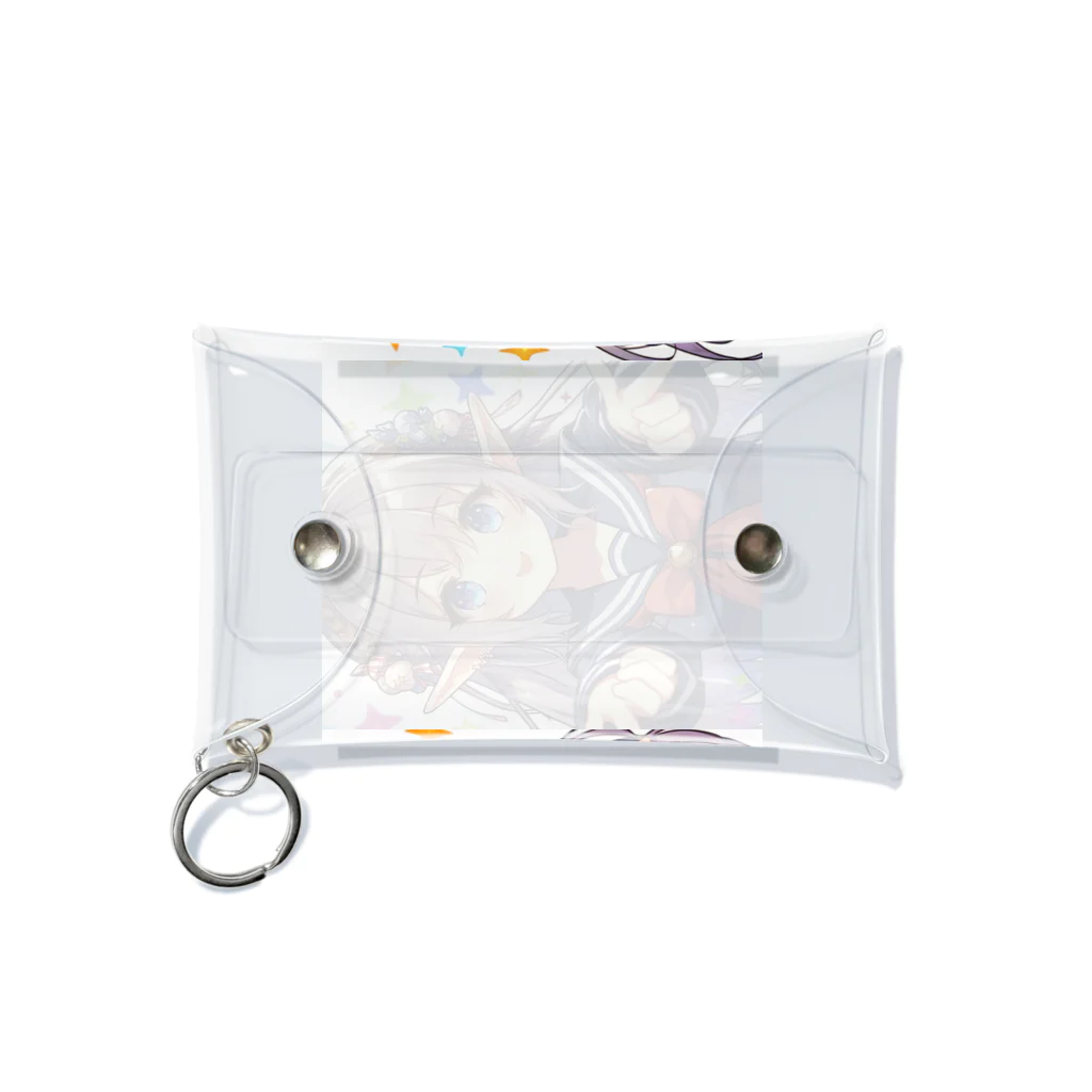 aaammmamのエルフ　美少女　セーラー服　アイドル Mini Clear Multipurpose Case