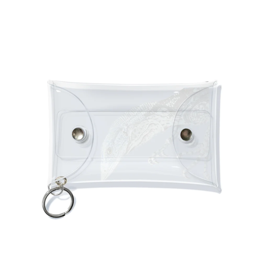 cats&reptiles cafe Odd eyeのコバルトツリーグッズ。 Mini Clear Multipurpose Case