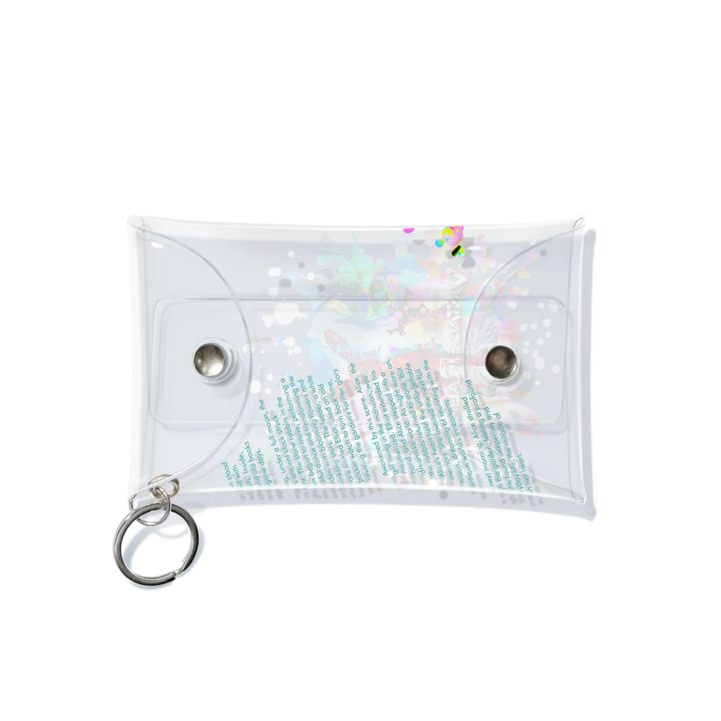 DOTS EMO JUICYの【Vintage Rabbits Collection 02】× Puchi Puchi Mini Clear Multipurpose Case