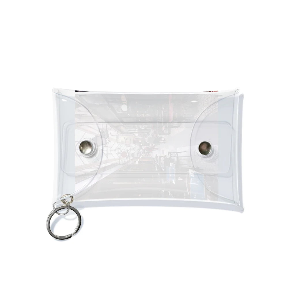 nightwalkerのパリのパッサージュ Mini Clear Multipurpose Case