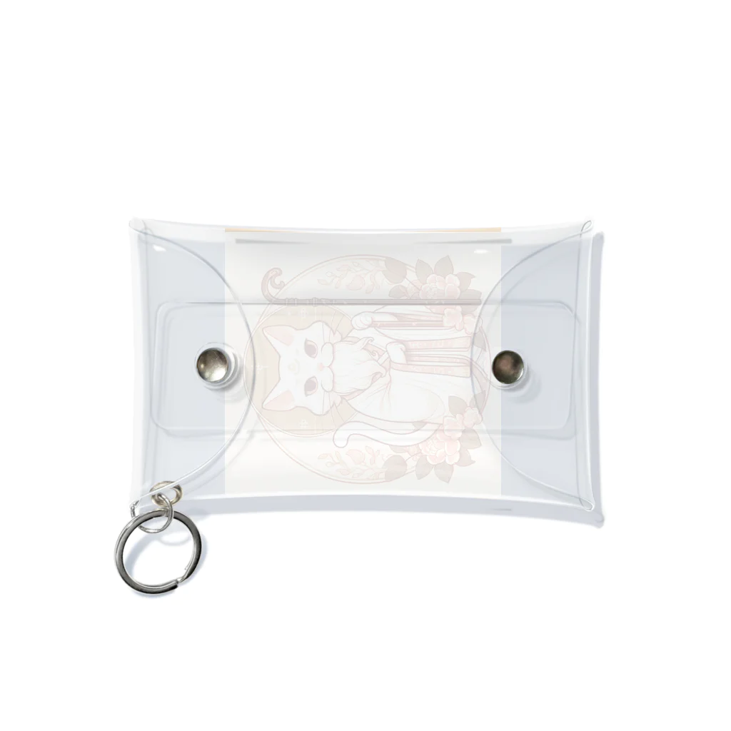 frogsystemの猫神さま Mini Clear Multipurpose Case