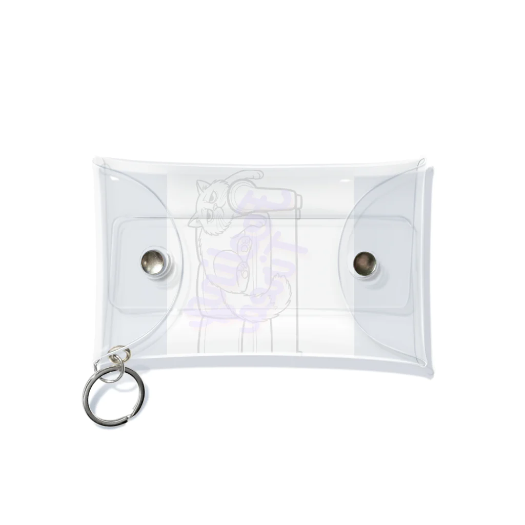 CATZOOのFeeling Tired cat Mini Clear Multipurpose Case