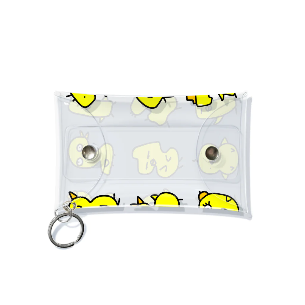 mayumayu-の🐤数字アヒル🐤 Mini Clear Multipurpose Case