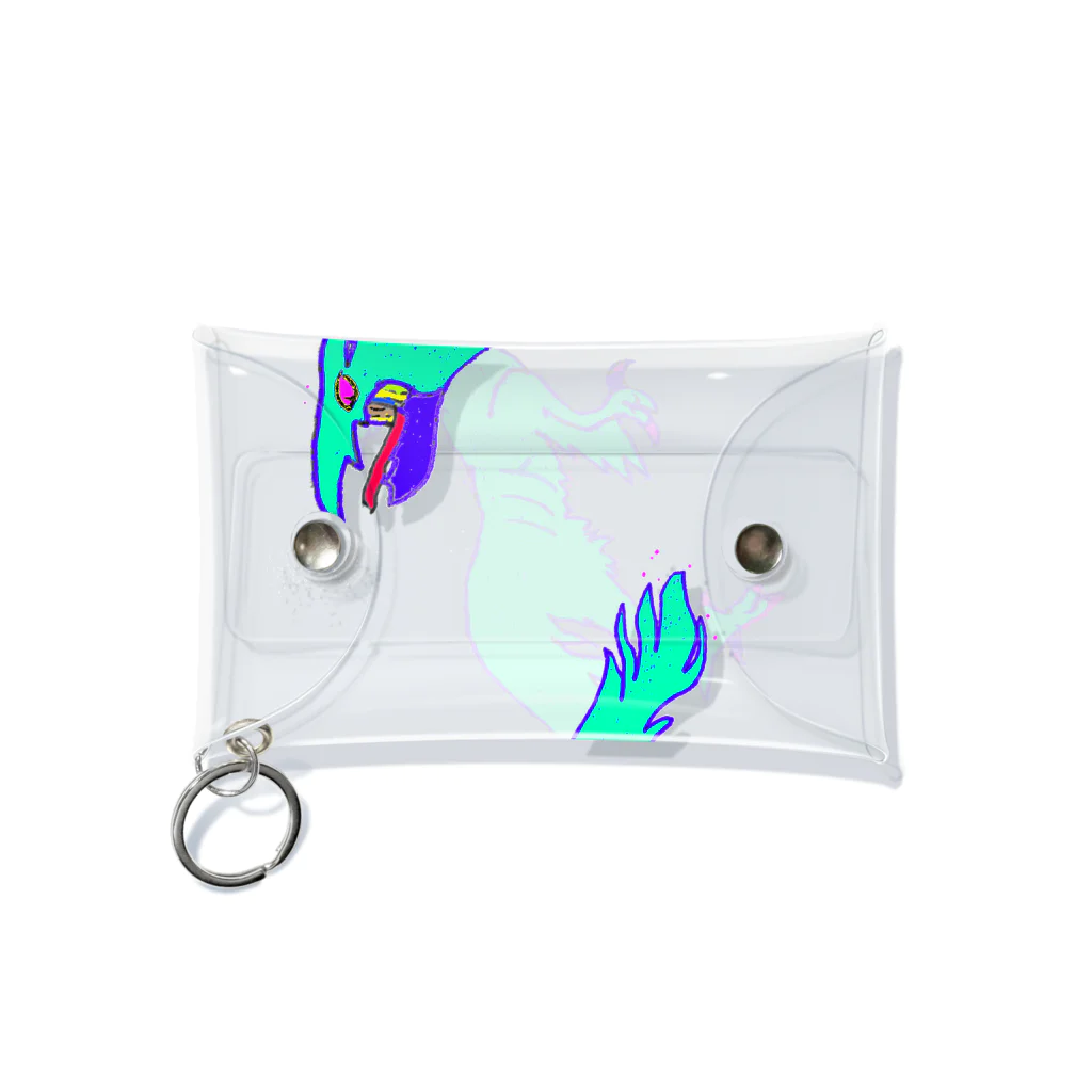 ジュラシックディノのウォラガザウルス Mini Clear Multipurpose Case