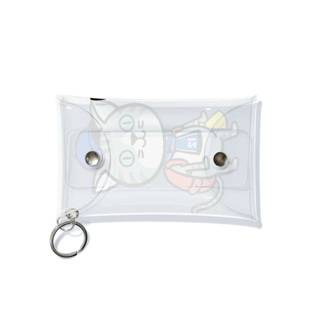 茉莉香｜Marikaのにゃんサポ Mini Clear Multipurpose Case