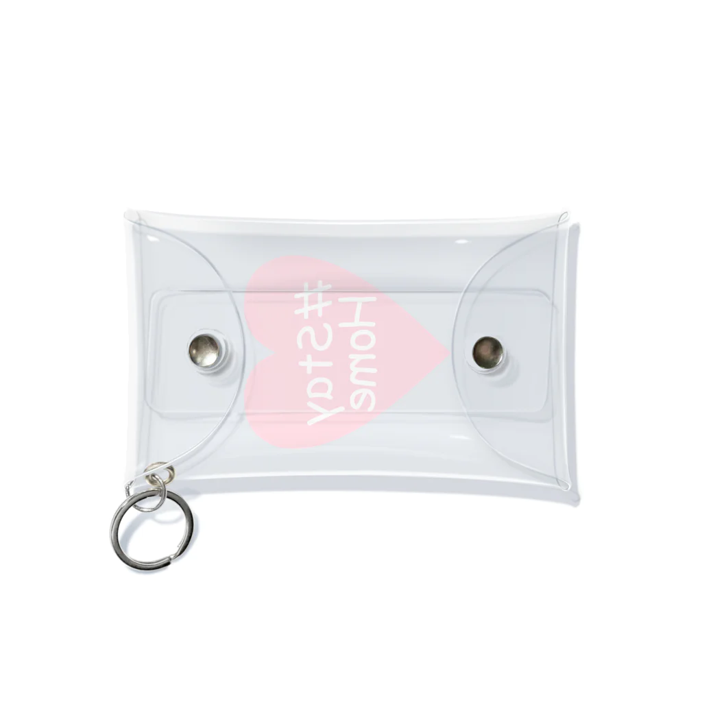 れなしやの#StayHome❤️heart Mini Clear Multipurpose Case