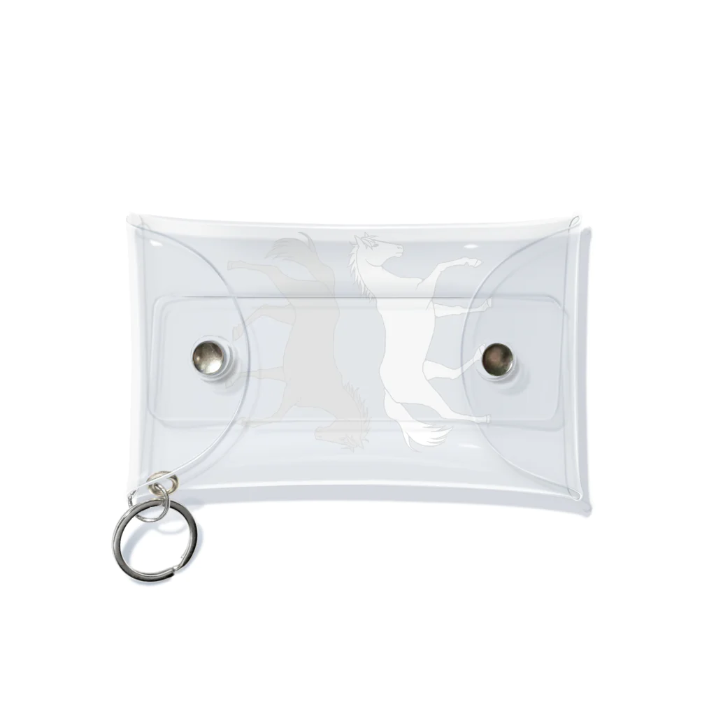 SWのBlack and White Mini Clear Multipurpose Case