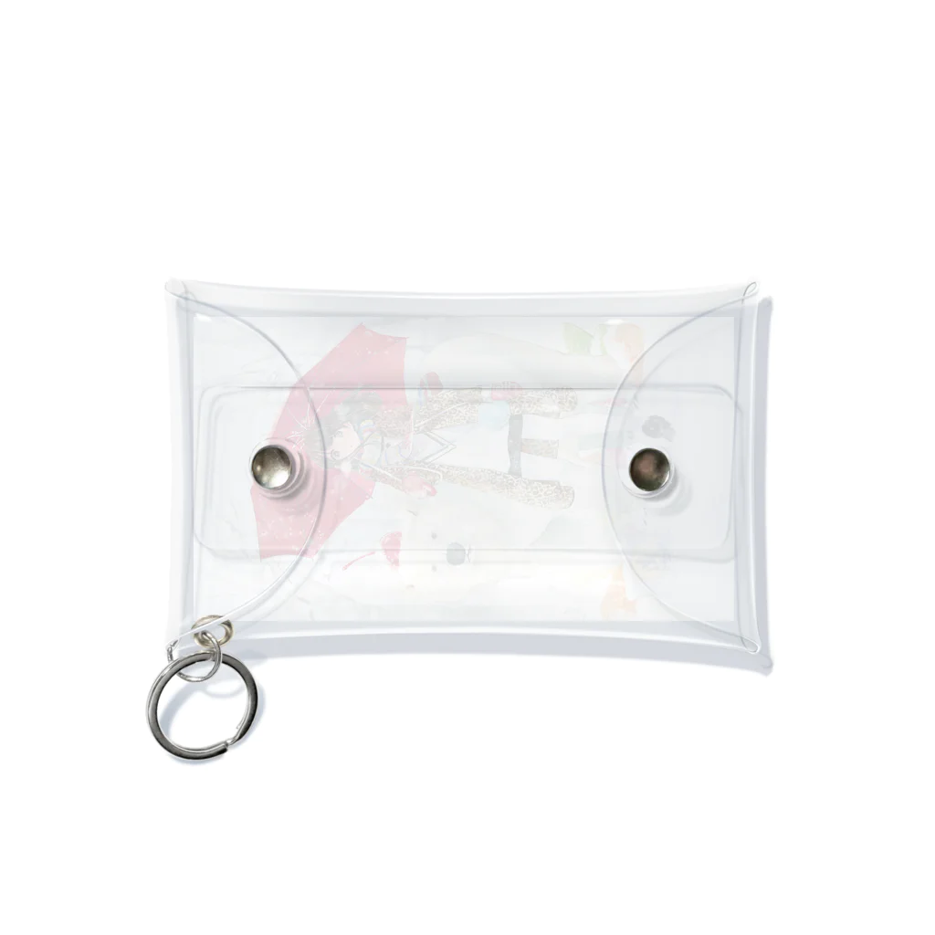 つるしまたつみのシロクマ Mini Clear Multipurpose Case