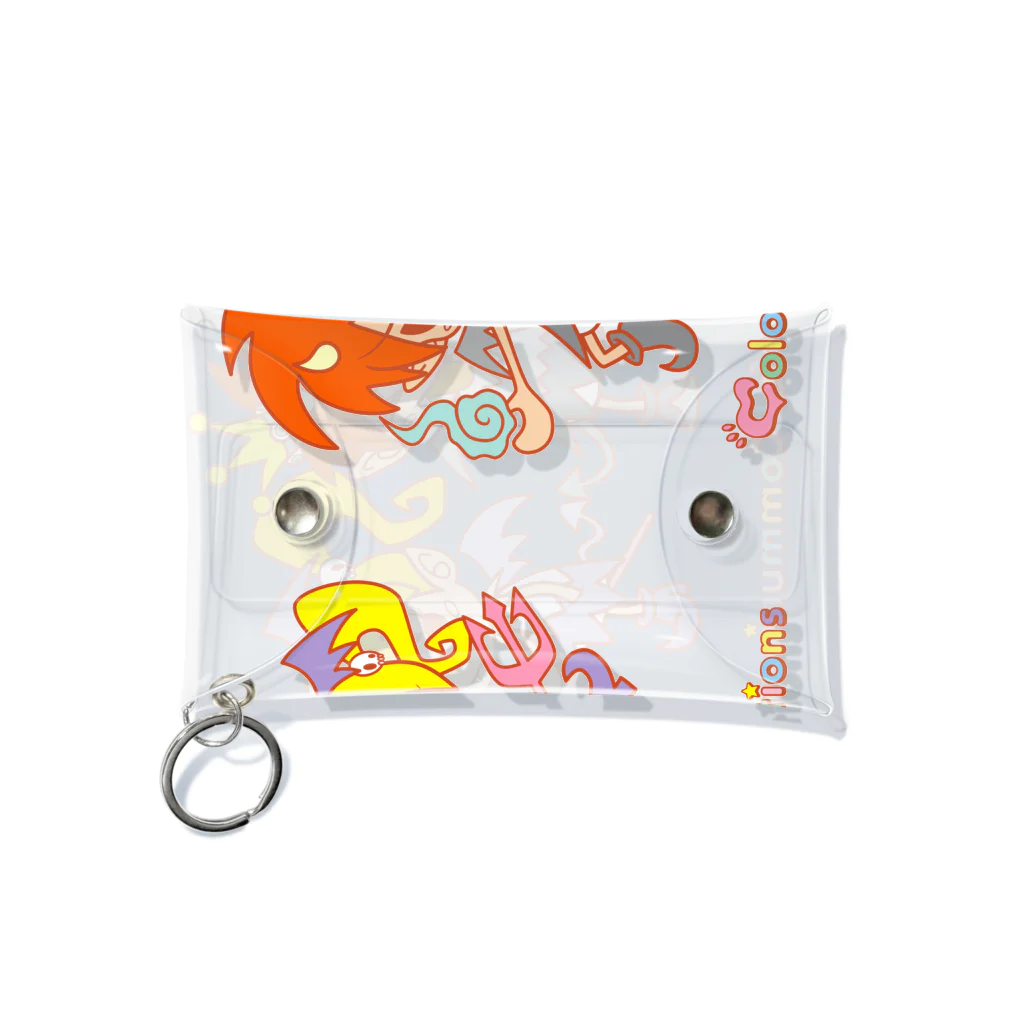 colorful communicationsのデビコミュちゃん Mini Clear Multipurpose Case