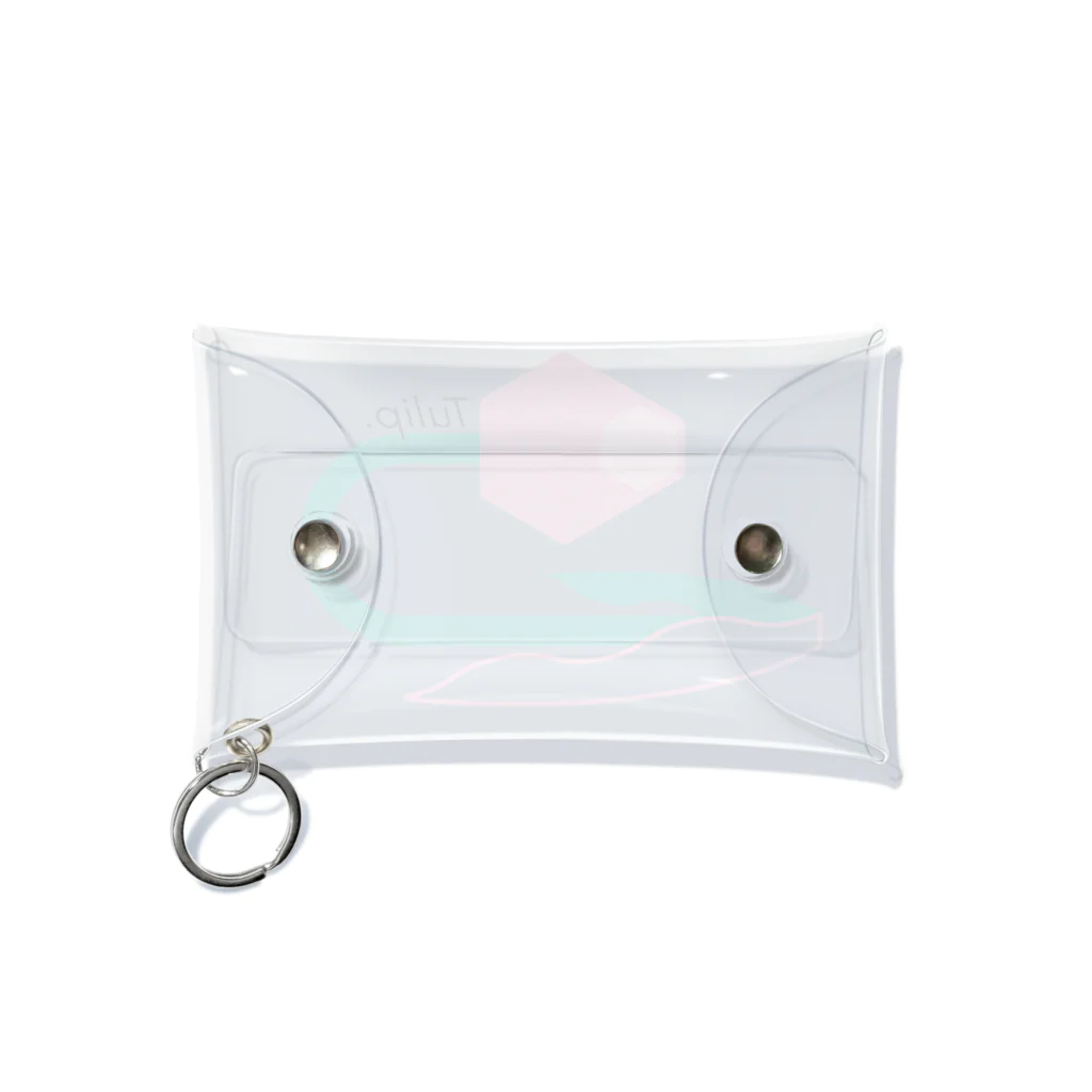 pazooのFlower12 Mini Clear Multipurpose Case