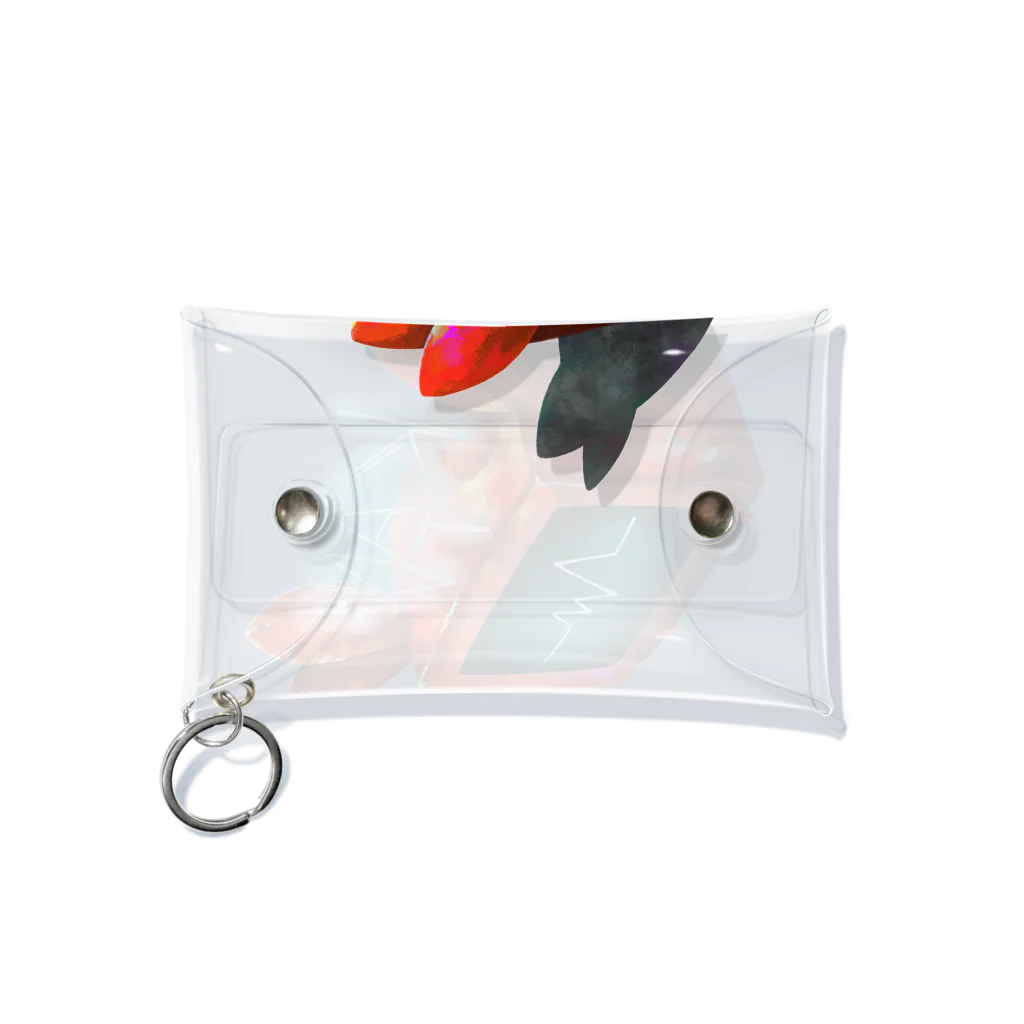 torarunoのカニTV Mini Clear Multipurpose Case