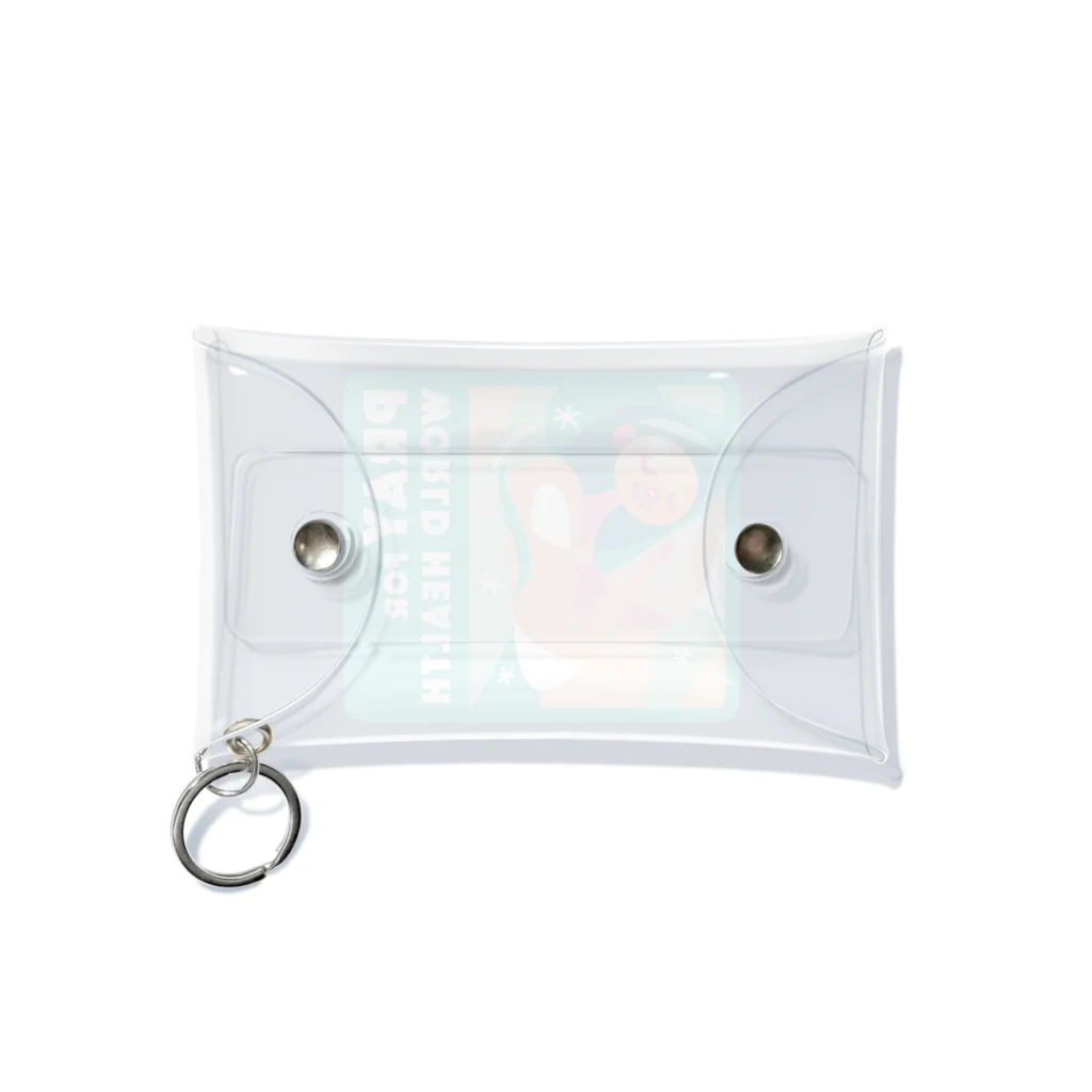 manaBeeの眠り・世界の健康 Mini Clear Multipurpose Case