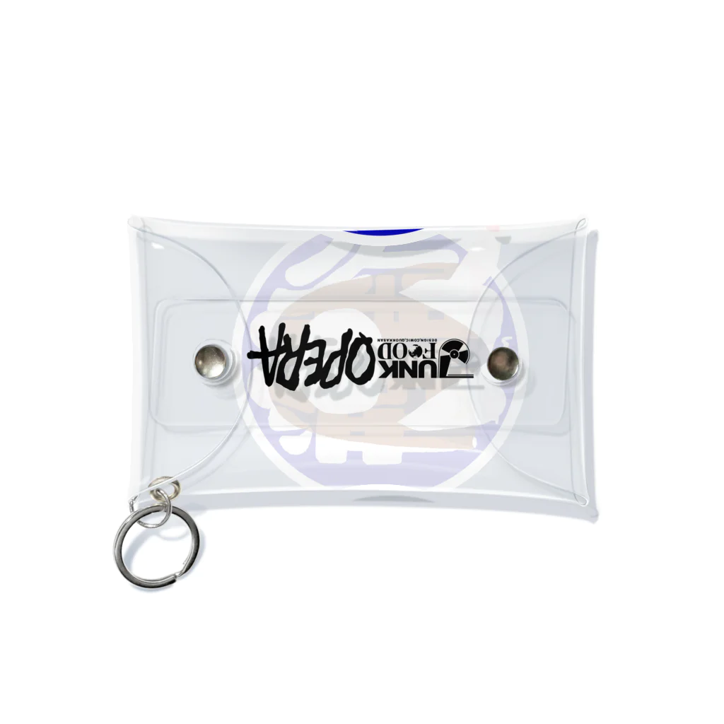 JUNK FOOD OPERAのおもちちゃんクリアケース Mini Clear Multipurpose Case