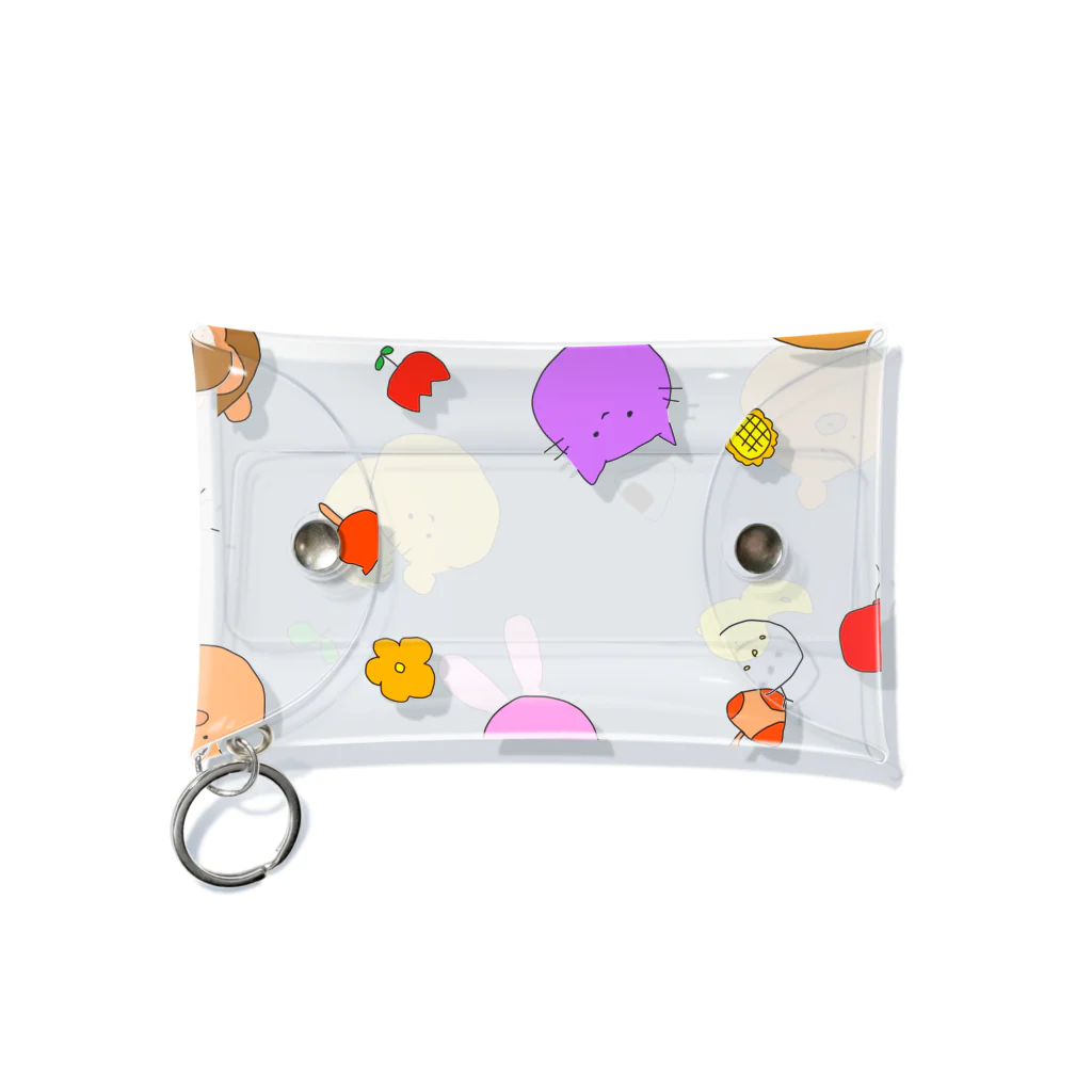 nasuのゆるanimaru Mini Clear Multipurpose Case