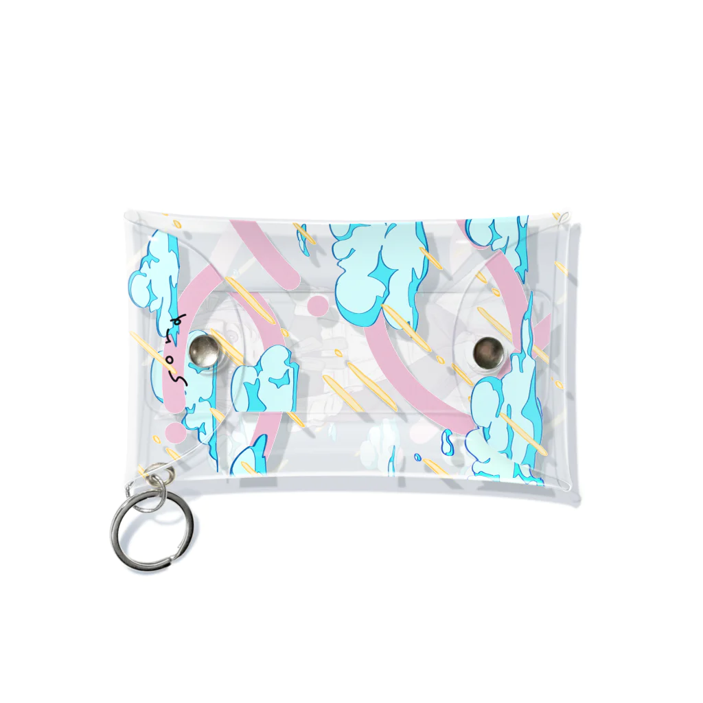 みぞれ煮込みのメイドにゃん Mini Clear Multipurpose Case